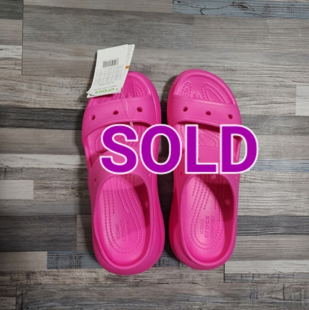 CROCS crush sandals